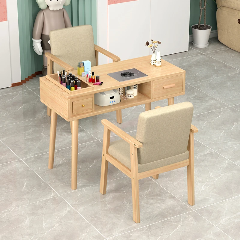 &Modern Elegant Nail Desk Classic Aesthetic Beautiful Practical Neat Premium Table Ongle Manucure Salon Furniture