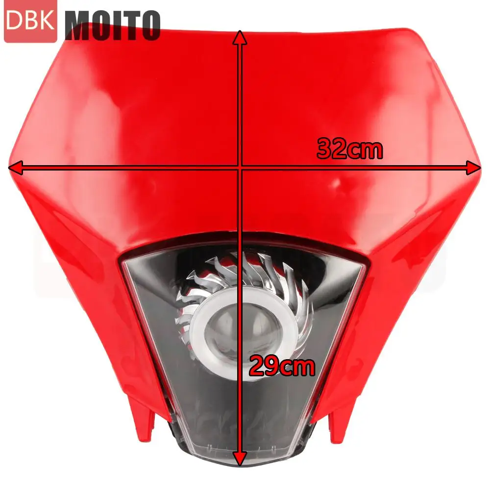 Motorcycle Headlamp Headlight Assembly For Gas Gas EC ES EW 250 250F 300 350 350F 450F 500 500F Dirt Bike Enduro Headlight - view 6