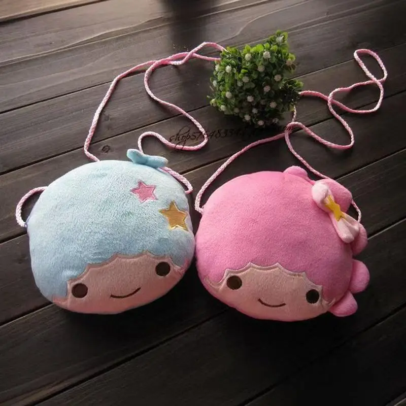 Crossbody Bags Sanrio Shoulder Messenger Bags Cute Cartoon Portable Backpacks Little Twin Stars Kawaii Coin Pouch Children Gifts