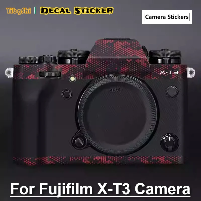 ل Fujifilm X-T3 كاميرا ملصق جلد واقي ملصق حائط من الفينيل التفاف فيلم المضادة للخدش حامي معطف XT3 X T3 #1