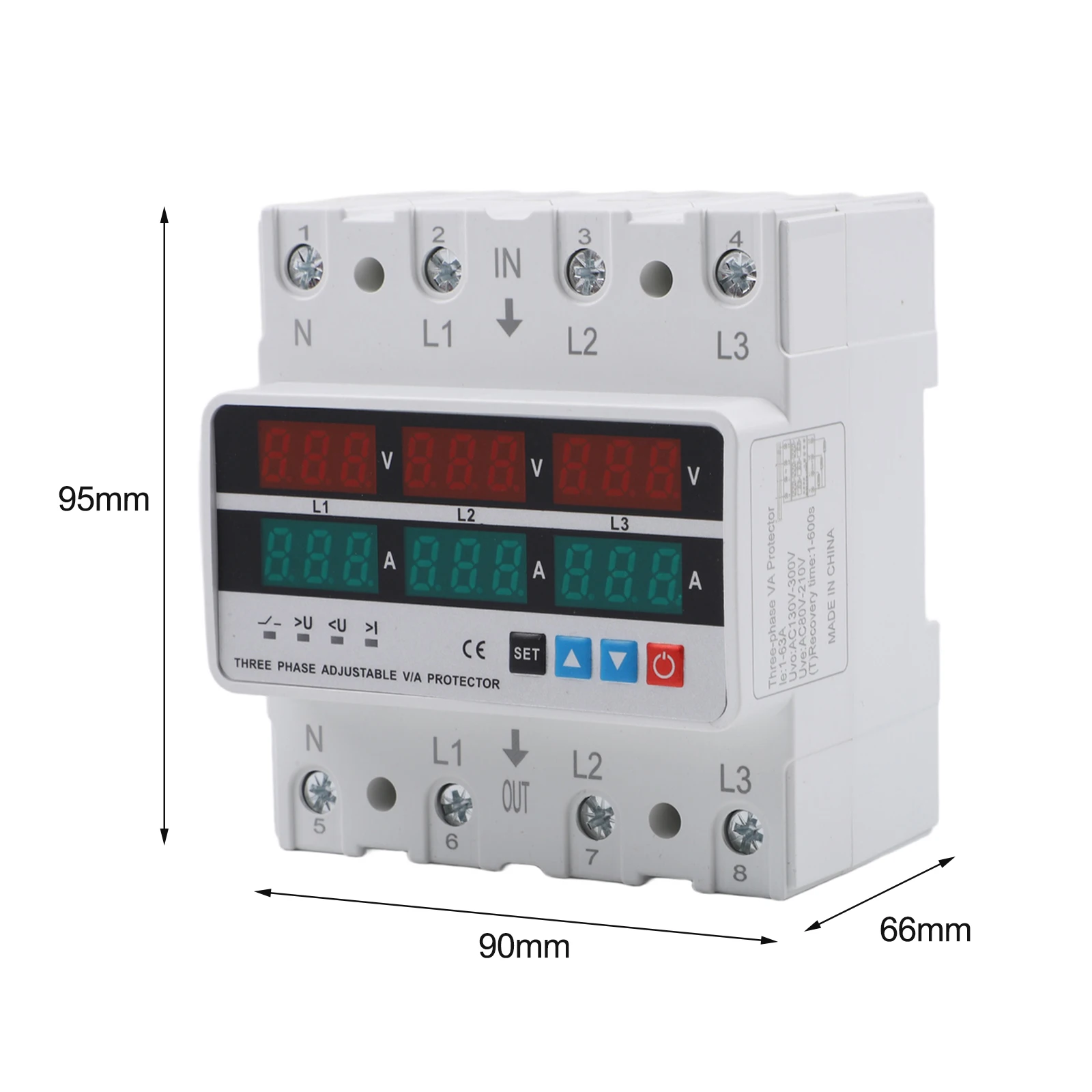 Automatic Disconnection Adjustable Voltage Levels Household Electrical Systems Adjustable Current Limiting Device