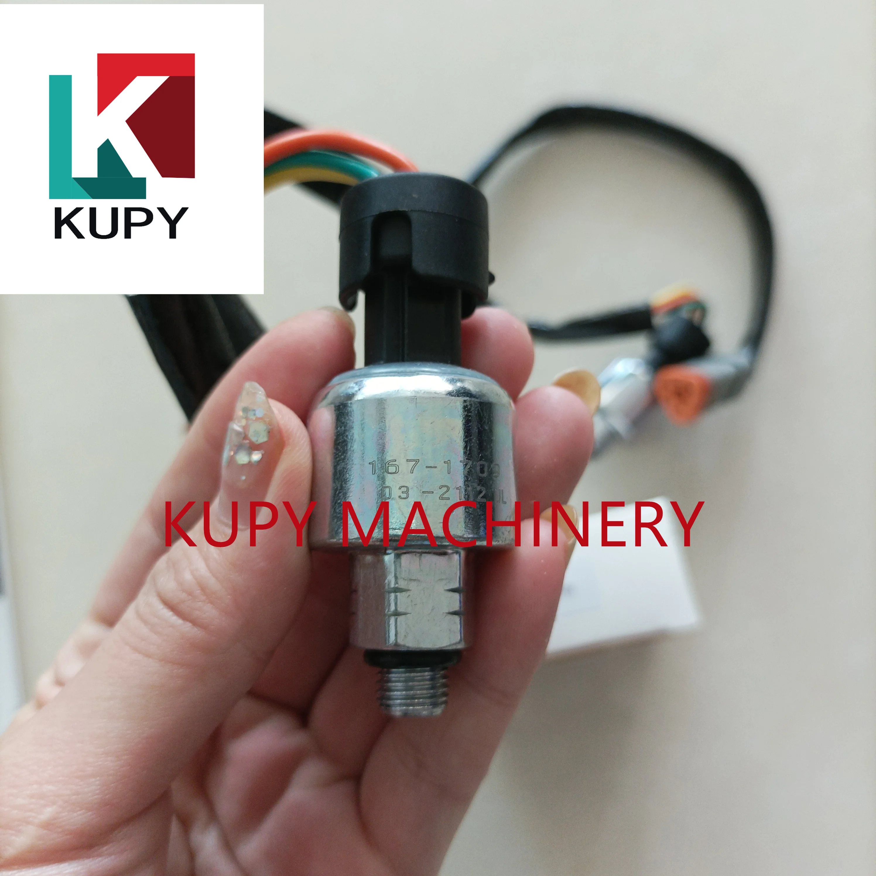 

Высококачественный датчик давления DRGEER 1671709 для двигателя Caterpillar CAT 3116 3126 3408E 3412E 167-1709