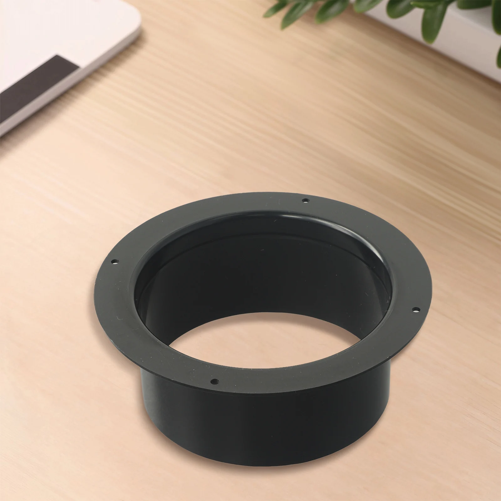 ABS Wall Flange Connector For Ventilation Pipe Air Ducting Connection Round 75mm 100mm 120MM ABS Wall Flange Connector