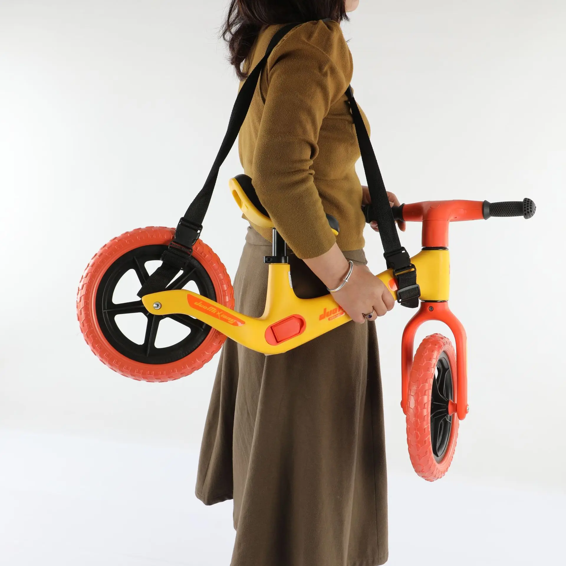 

Children's Balance Car Scooter Strap Shoulder Strap Baby Umbrella Cart Stroller Portable Single Shoulder Shoulder Accessories