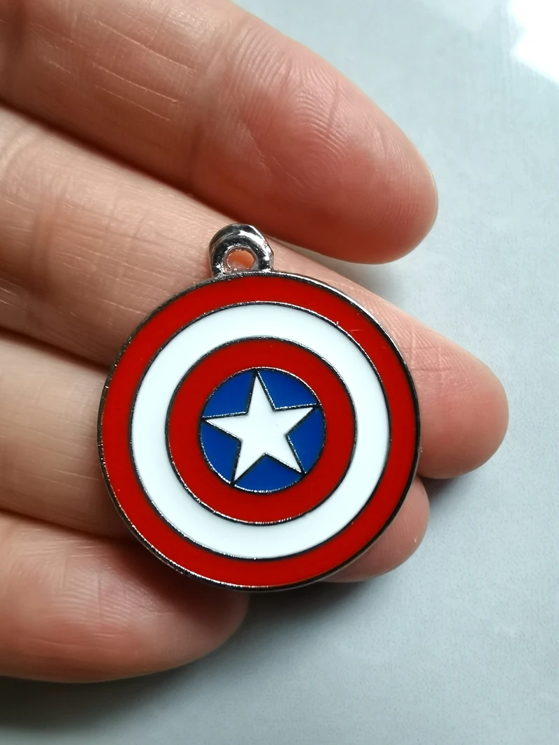 

10pcs Cartoon Charm Jewelry Making Enamel Pendant DIY Earring Necklace Bracelet Accessories Alloy