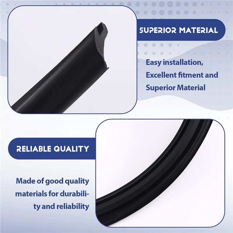 

For Honda Civic 1996-2000 Compatible 73150-S04-003 Car Windshield Mold Seal Fitment