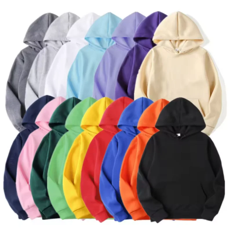 New Fashion Men Women Hoodies Spring Autumn Winter Casual Hoodies Sweatshirts Men Tops Solid Color Hoodie Sweatshirt Male