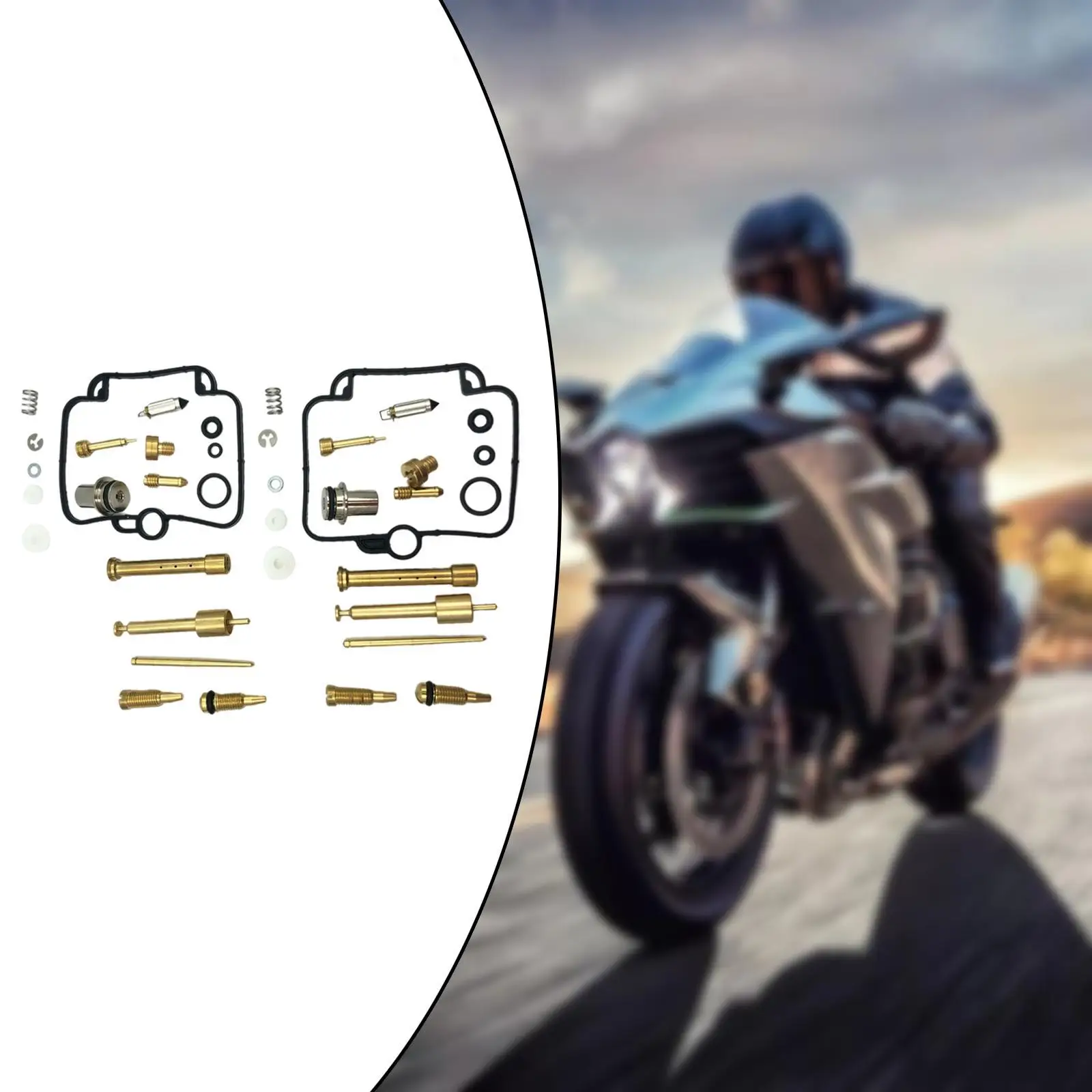 2 упаковки комплекта для ремонта карбюратора, аксессуары, детали для BST33, стандарта качества, протестировано перед отправкой 2 упаковки комплекта для ремонта карбюратора, аксессуары, детали для BST33, стандарта качества, протестировано перед отправкой