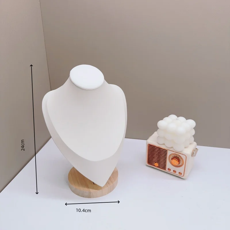 Holz-Halskettenständer Schmuckkästchen Aufbewahrungshalter Anhänger-Schmuckständer Geeignet für Heim- oder Ladenausstellung – Detail 9