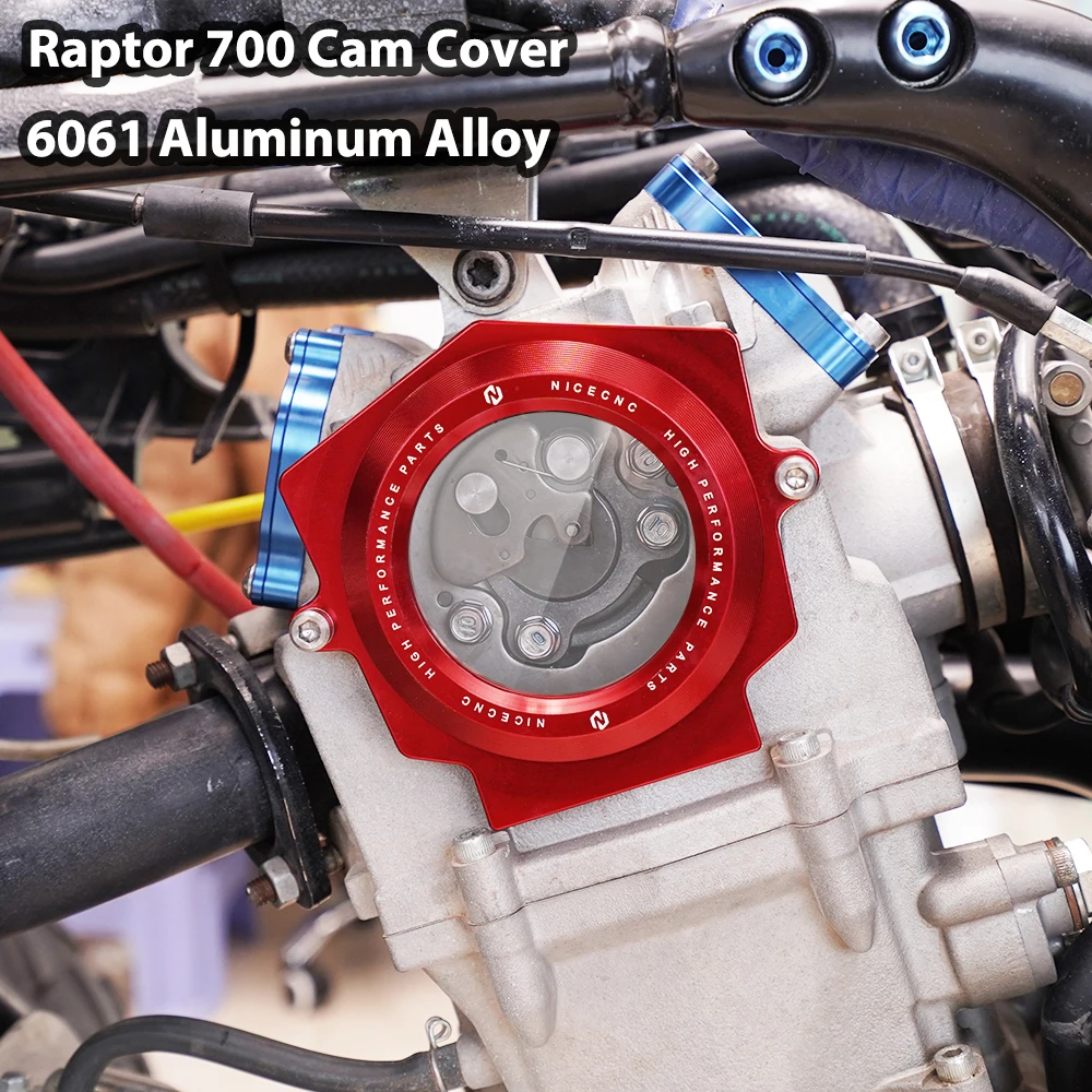 For Raptor 700 Engine Cam Cover ATV Oil Filter Cap Aluminum 1S3-11185-00-00 For Yamaha Raptor 700 2006-2025 Raptor700R YFM700 R