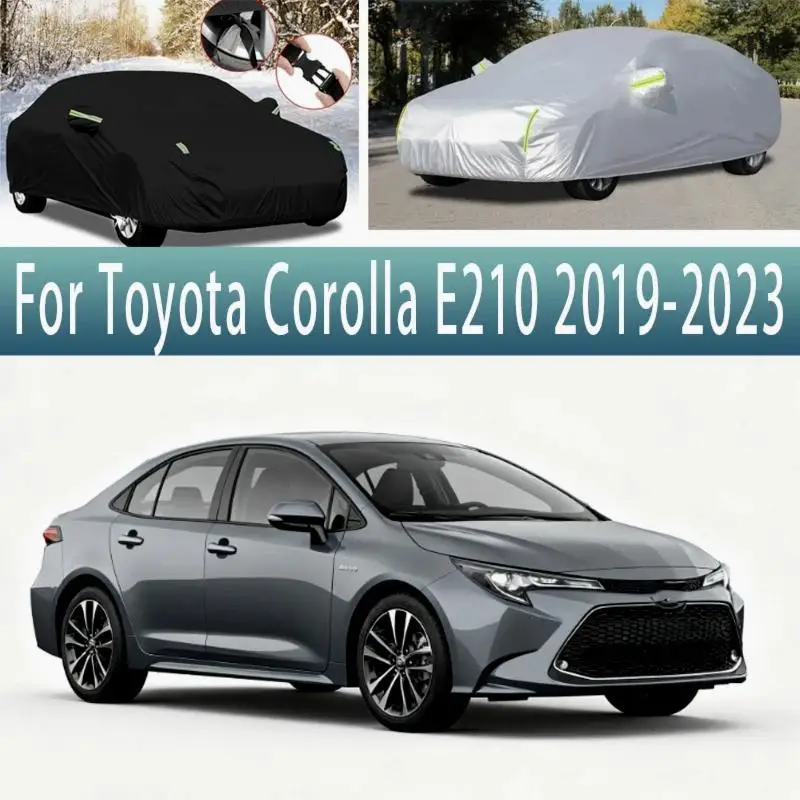 

Для наружной защиты, полная для Toyota Corolla E210 2019-2023, снежный солнцезащитный козырек, водонепроницаемые пылезащитные автомобильные чехлы