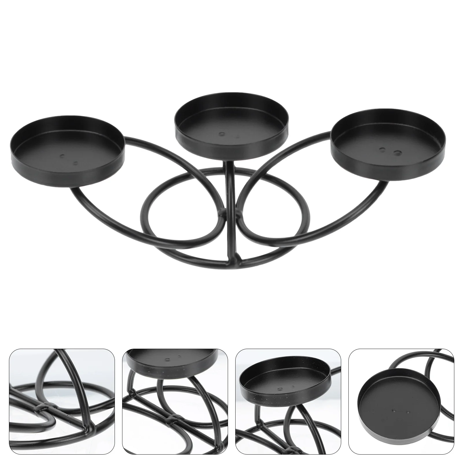 1 قطعة حامل الحديد الإبداعي تفتق ديكور المنزل الجدول عيد الميلاد عمود حامل حفلة المطاوع عشاء محور النمط الأوروبي