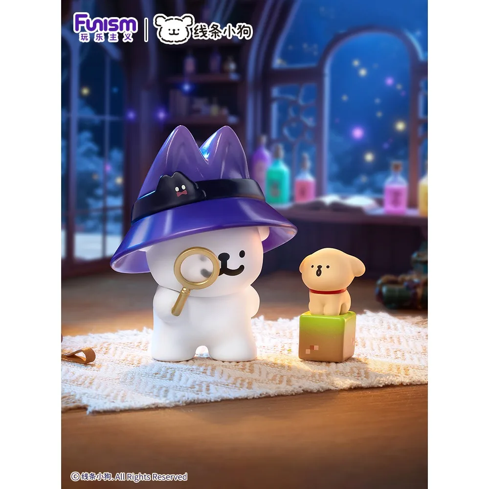 Mainan Koleksi Model Anime Kreatif Seri Tim Petualangan Ajaib FUNISM Maltese Blind Box Original Baru untuk Penggemar