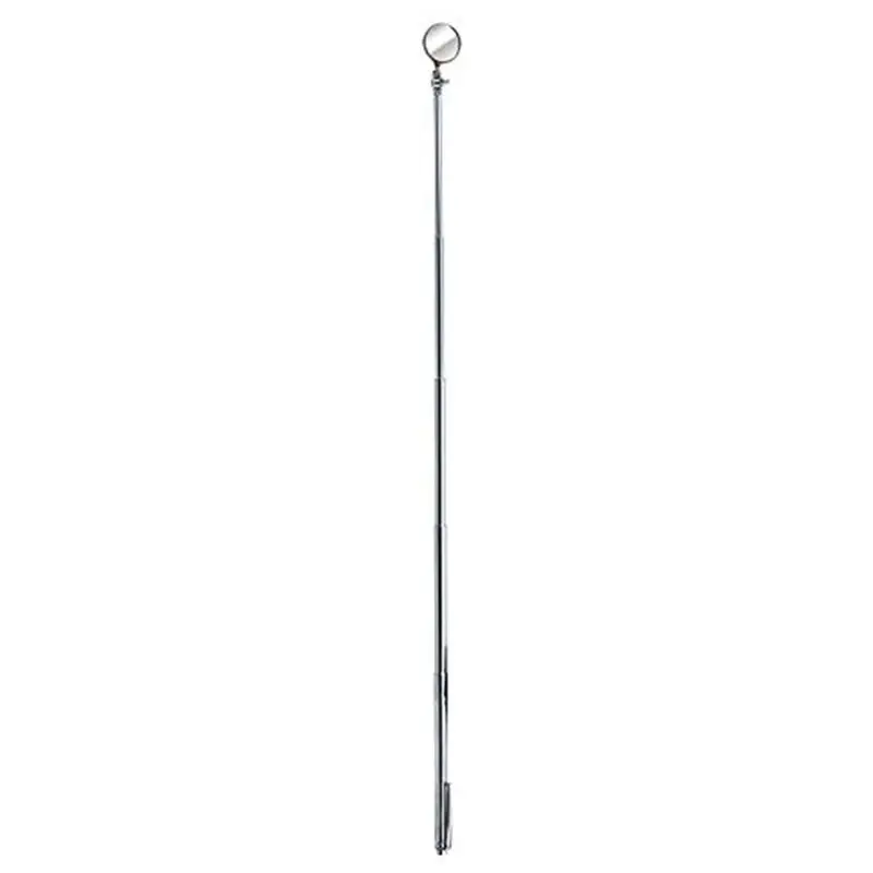 Circular Telescoping Pocket Inspection Mirror, 30Mm Diameter, 4-1/2 Inch To 18 Inch Extended Handle Length (Pack Of 2)-X67A