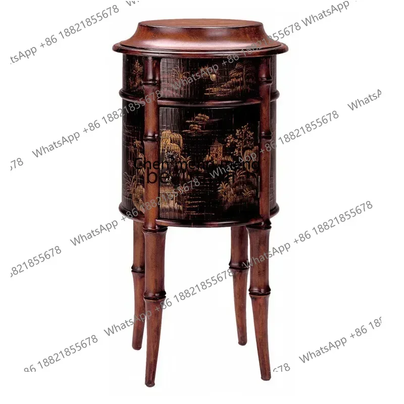 

32Corner table, traditional classic decorative table, retro side table32