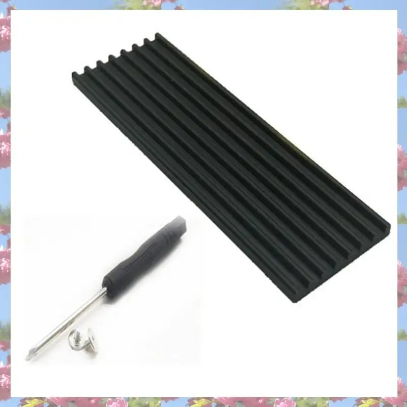 Top Sale 4X Aluminum Heatsink Chipset Heat Sink,With Cooling Pad,For NVME NGFF M.2 2280 PCIE SSD