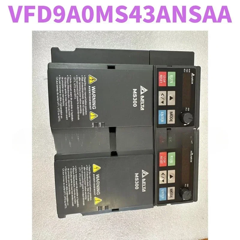 second-hand tested ok VFD9A0MS43ANSAA MS300 series 3.7kw frequency converter