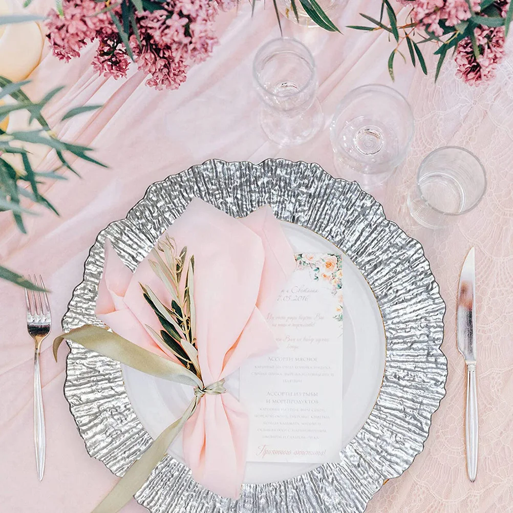 

Irregular Glass Fruit Tray Snowflake Design Decorative Snack Plate Desktop Storage Dish for Home Restaurant Party