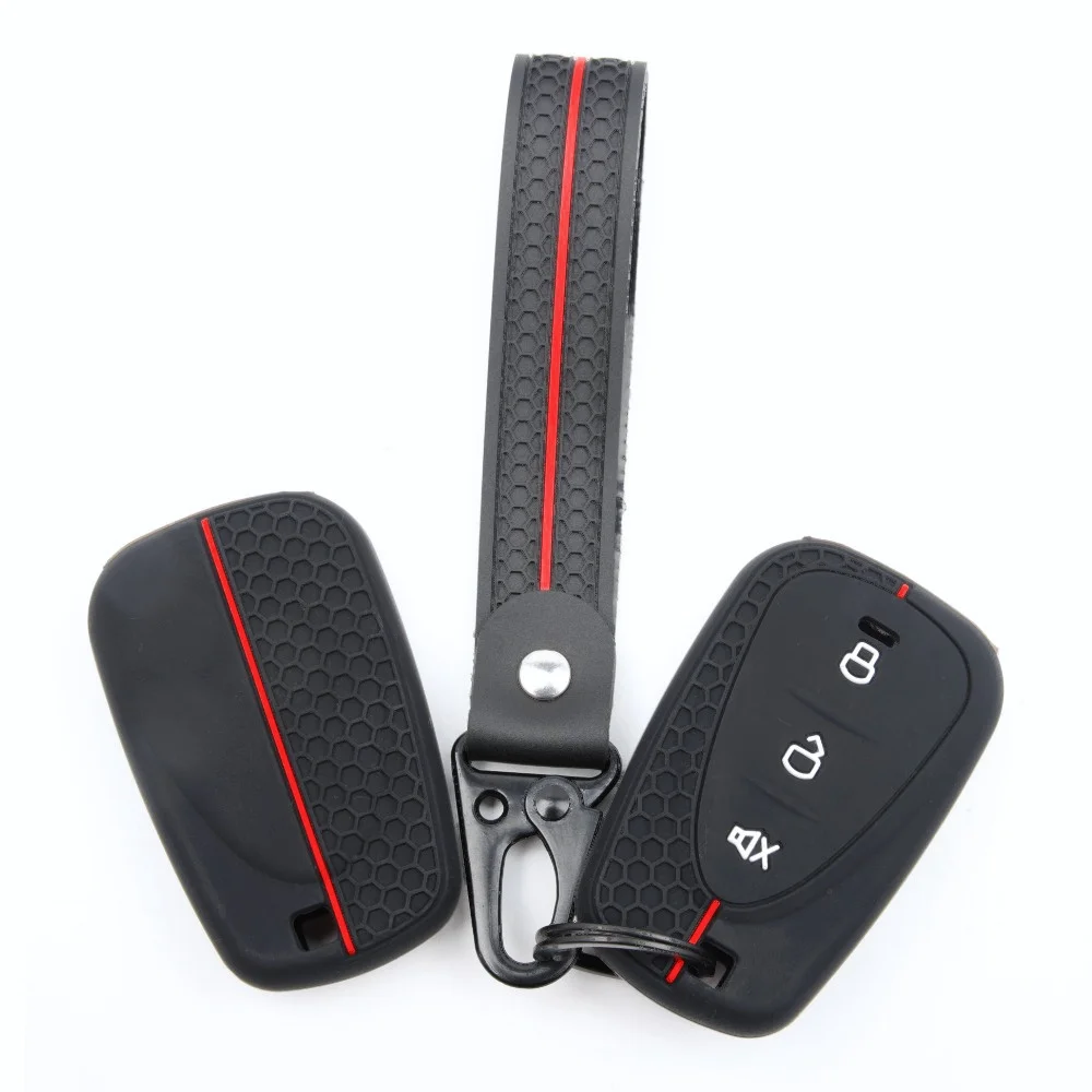 Silicone Remote Key Case For SYM Husky 150 Tuscany Jet X 125 Jet X 150 X125 For GPX Drone 150X with wrist carabiner