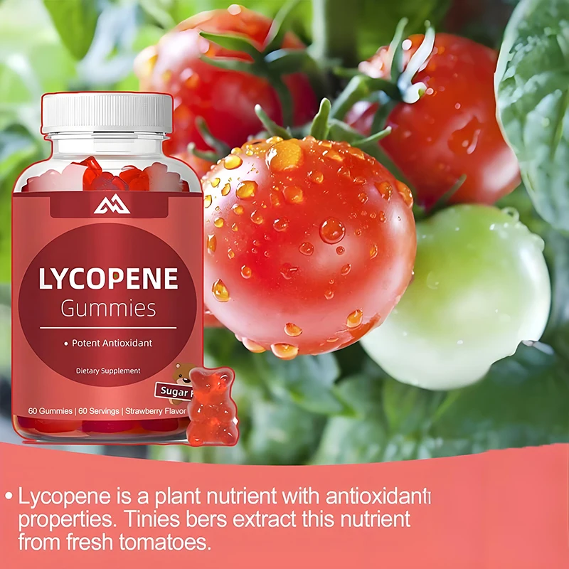 

Lycopene 60 жевательных резинок, Lycopene 40 мг, здоровье простаты и сердца, экстракт томатного фрукта, сильный антиоксидант