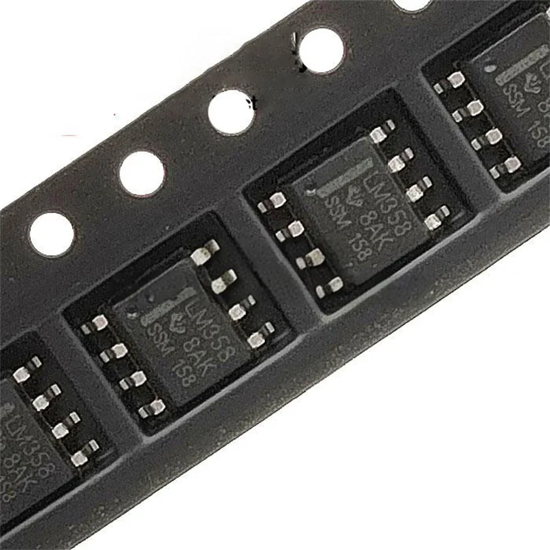 10 قطعة جديد LM358DR LM358D SOP8 منخفضة الطاقة ثنائي القناة مضخم التشغيل LM358 في المخزون