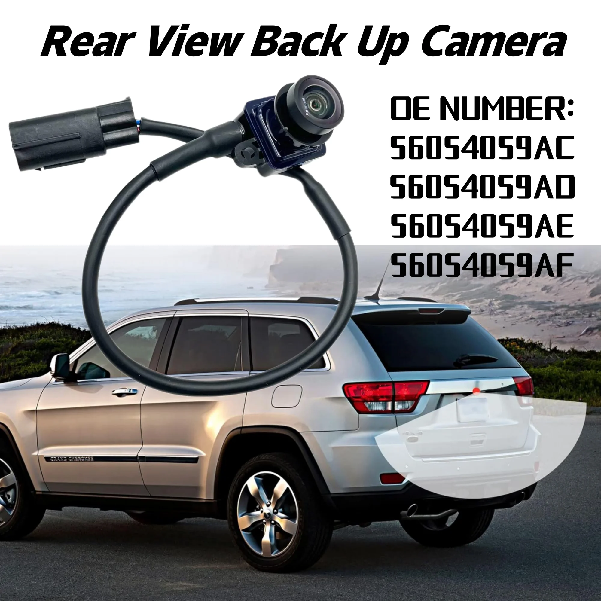 Rear View Backup parking Camera 56054059AC For 2011-2013 Dodge Durango Jeep Grand Cherokee reversing Assist Camera 56054059AE