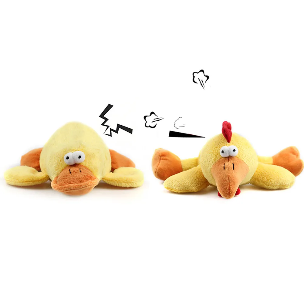 Chicken Pet Chew Sound Play Dog Puppy Bite Training Fun to Reduce Destructive Behavior and Boredom Pet Toy Dog Chew Toy