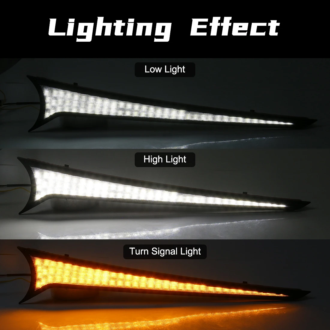 غطاء محرك السيارة DRL لتويوتا كامري 2018 2019 2020 2021 2022 2023 LED أضواء النهار الجري تنفيس غطاء الديكور بدوره إشارة