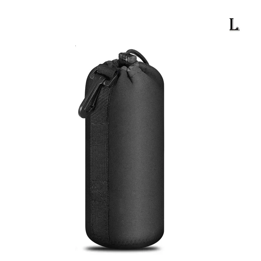 Waterproof Camera Lens bag S M L XL Neoprene Soft Video Camera Lens Case Pouch For Canon Nikon Sony Camera Len Drawstring pocket