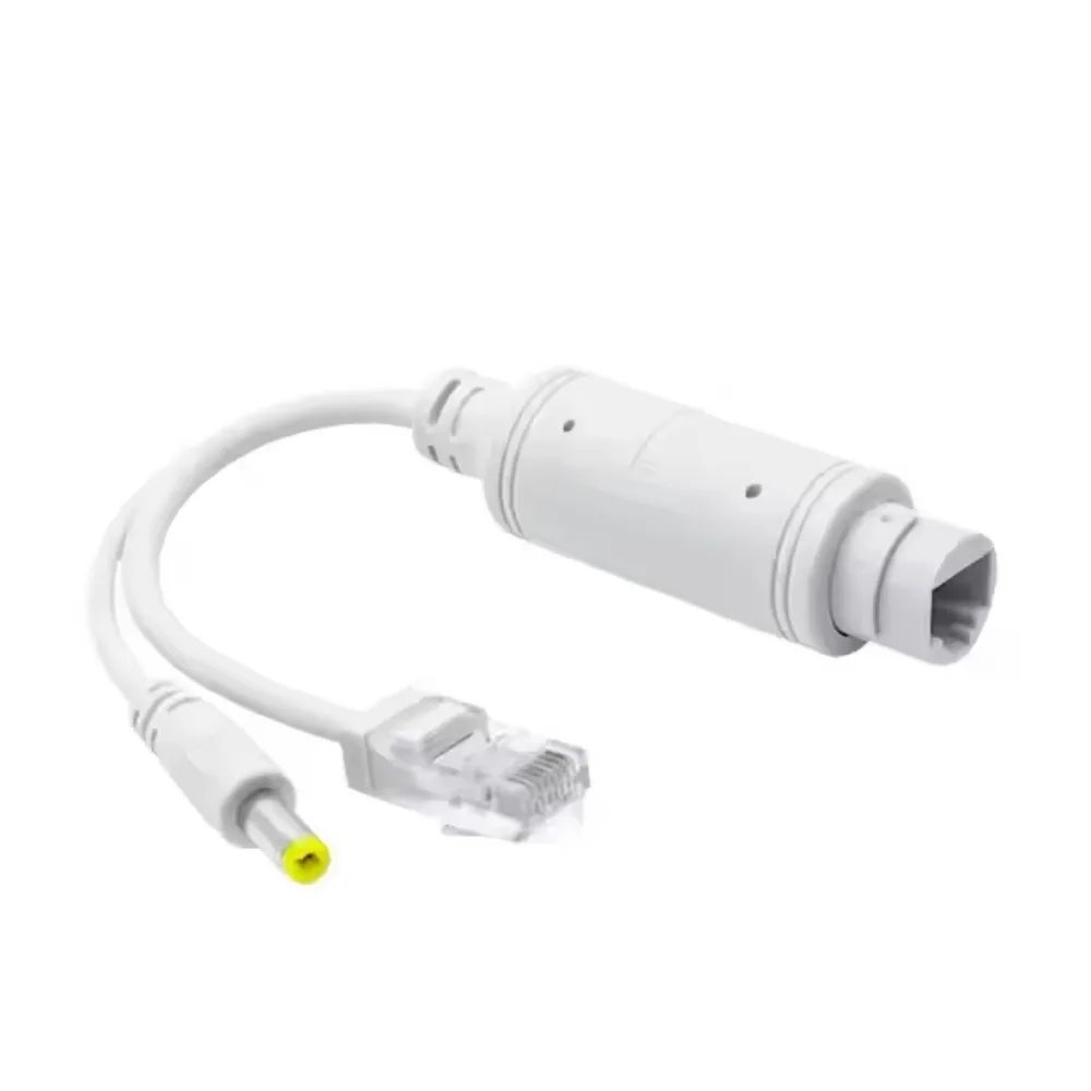 Hui-tenda poe splitter standard wasserdichtes 12v/1a 15,4 w 48 vto12v kabel 10/100mbps netzteil für ip kamera schalter poe