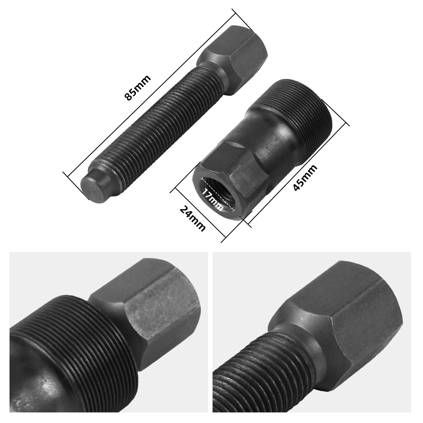 Magneto Flywheel Puller Repair Tool For Yamaha Kawasaki Suzuki YZ250 YZ400 XT500 TT500 YT125 175 YFM 125 KX60 80 KDX80 RM125 250