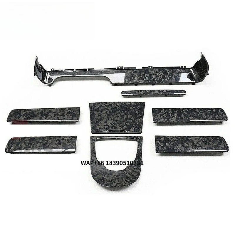 

2019Year G Class W464 G500 G550 G63 Autoparts Dashboard Cover W463A Forged Carbon Fiber Material Car Central Control Cover