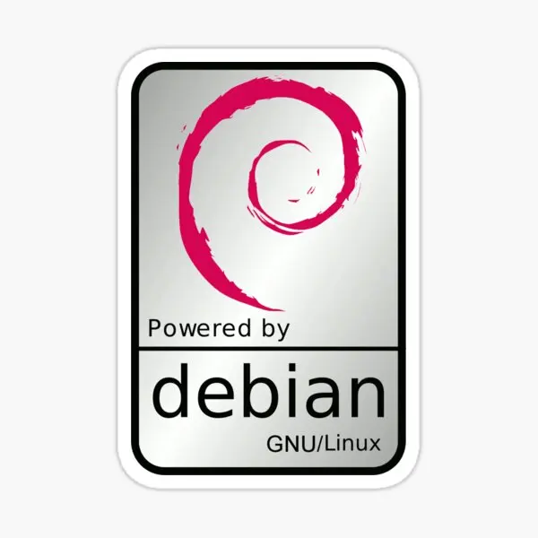 Debian  5PCS Stickers for Bumper Stickers Funny Home Cartoon Decorations Laptop Print Anime Living Room Cute Luggage Car Art