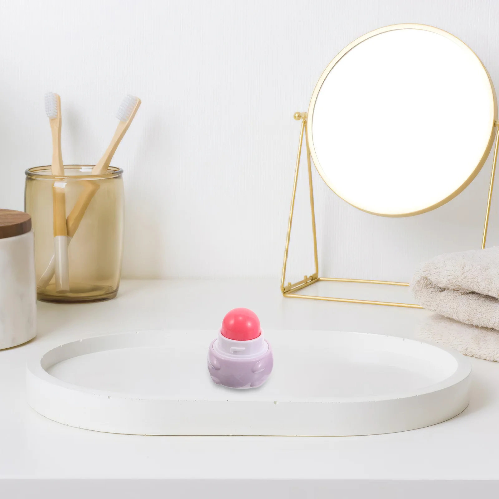 2 Stuks Bunny Ontwerp Kleur Veranderende Balsem Hydraterende Voedende Zorg Voor Tienermeisjes Hydraterende Effen Lipgloss Draagbare Kawaii Lip