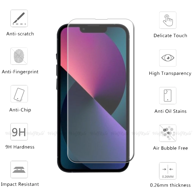 1/2/3/4 Stück für iPhone 17 Pro Max Glas iPhone 17 gehärtetes Glas transparent klar 9H Schutz Displayschutzfolie iPhone 17 Air – Detail 1