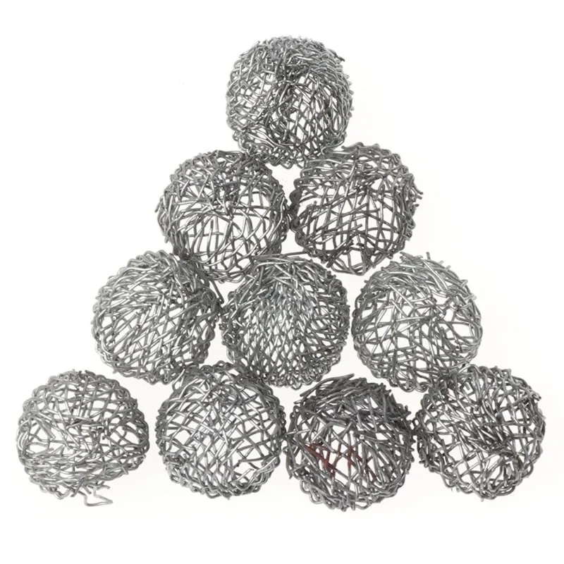 

10Pcs/Pack Tobacco Smoking Pipe Metal Filter Screen Stainless Steel Dome Mesh Tobacco Fire Pipes Cleaner Special Tools Network