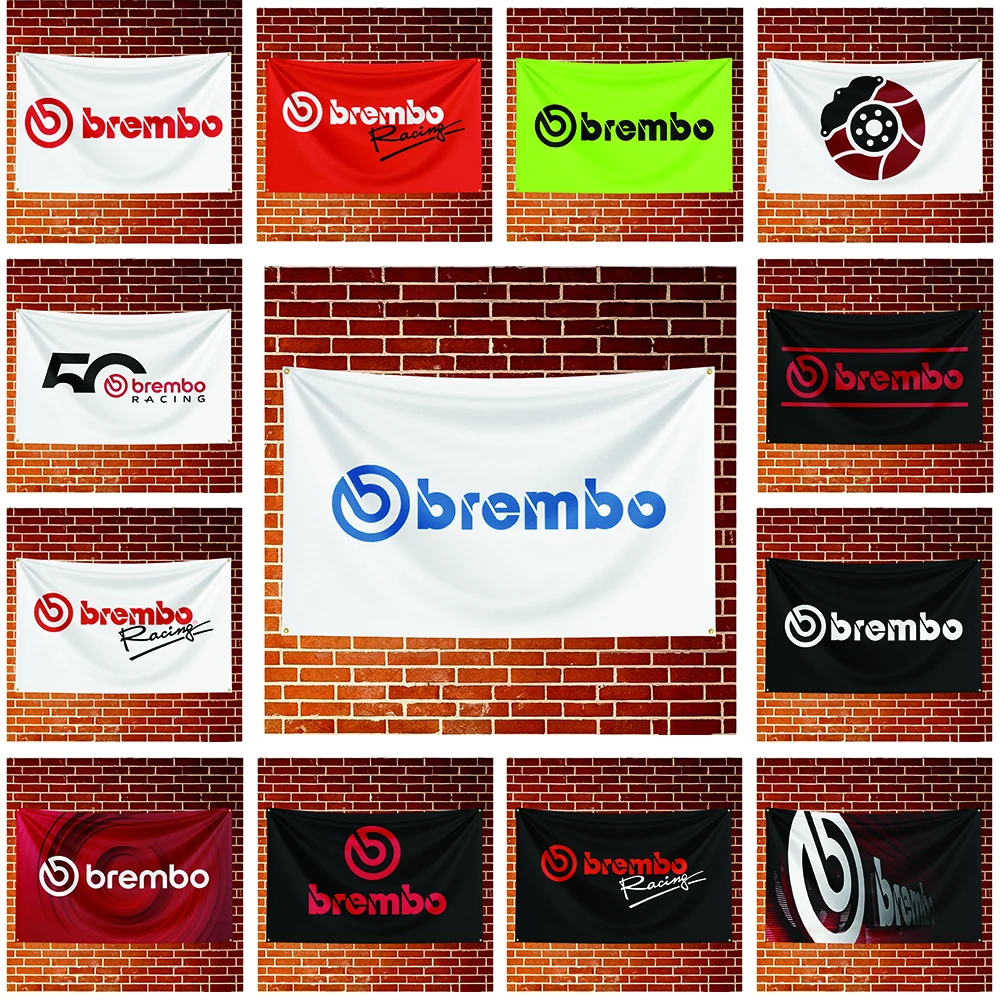B-Bre-mbo Flag Banner For Fan Cave Watch Party Tailgate Gathering Indoor Outdoor Backyard Home Festival Ornament Supply