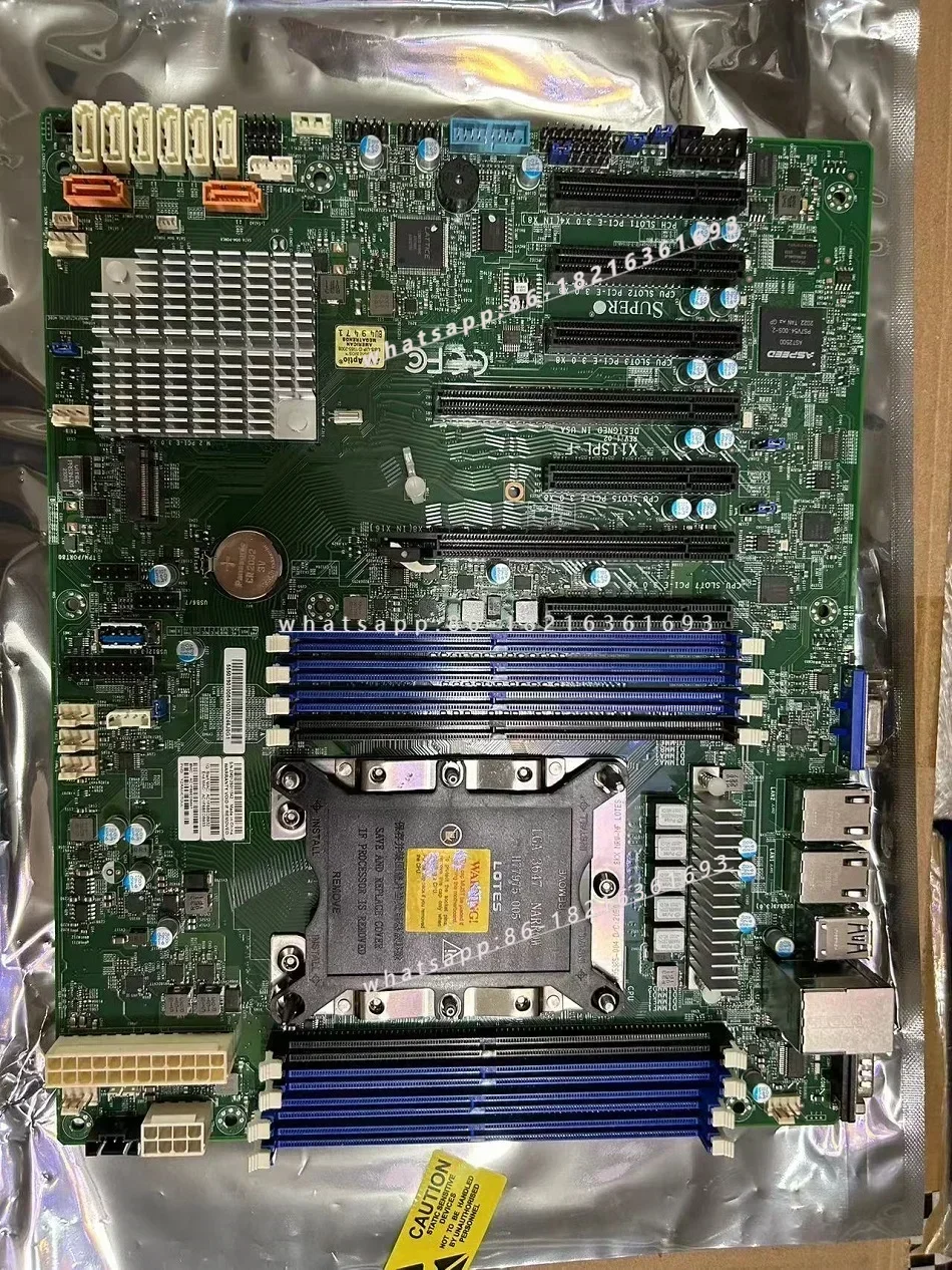GOOD2026 Ultra Micro X11SPL-F Single Channel Server Motherboard LGA3647 C621 Chipset Supports Remote Management