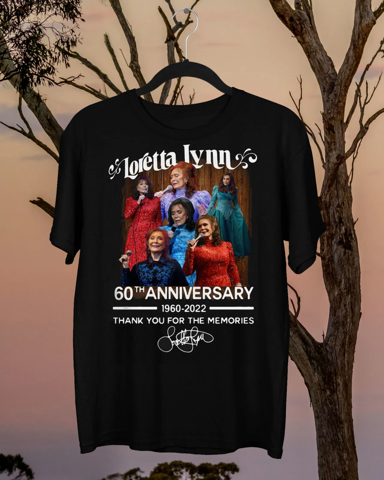 Loretta Lynn 60th Anniversary 1960 2020 thank you for the memories 2L18