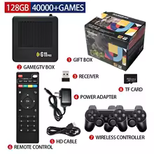 G11 Pro Built-in 60000 Game Video Game Console 4K HD 2.4G 256GB Wireless Controller Emuelec4.3 S905X2 Dual System Family Gamebox - AliExpress 44