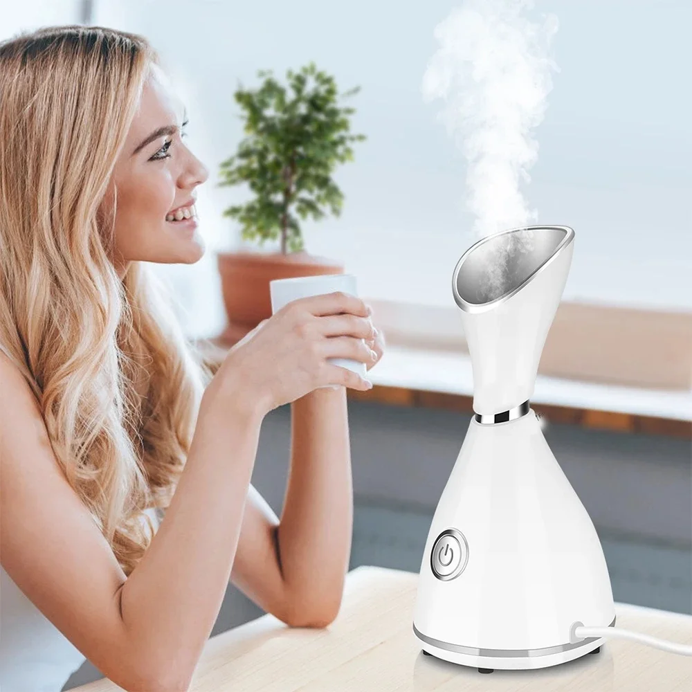 Face Steamer Spa Rapid Fogging In 20s Nano Ion Steamer Clean Skin and Remove Toxins Household Facial Steamer Machine