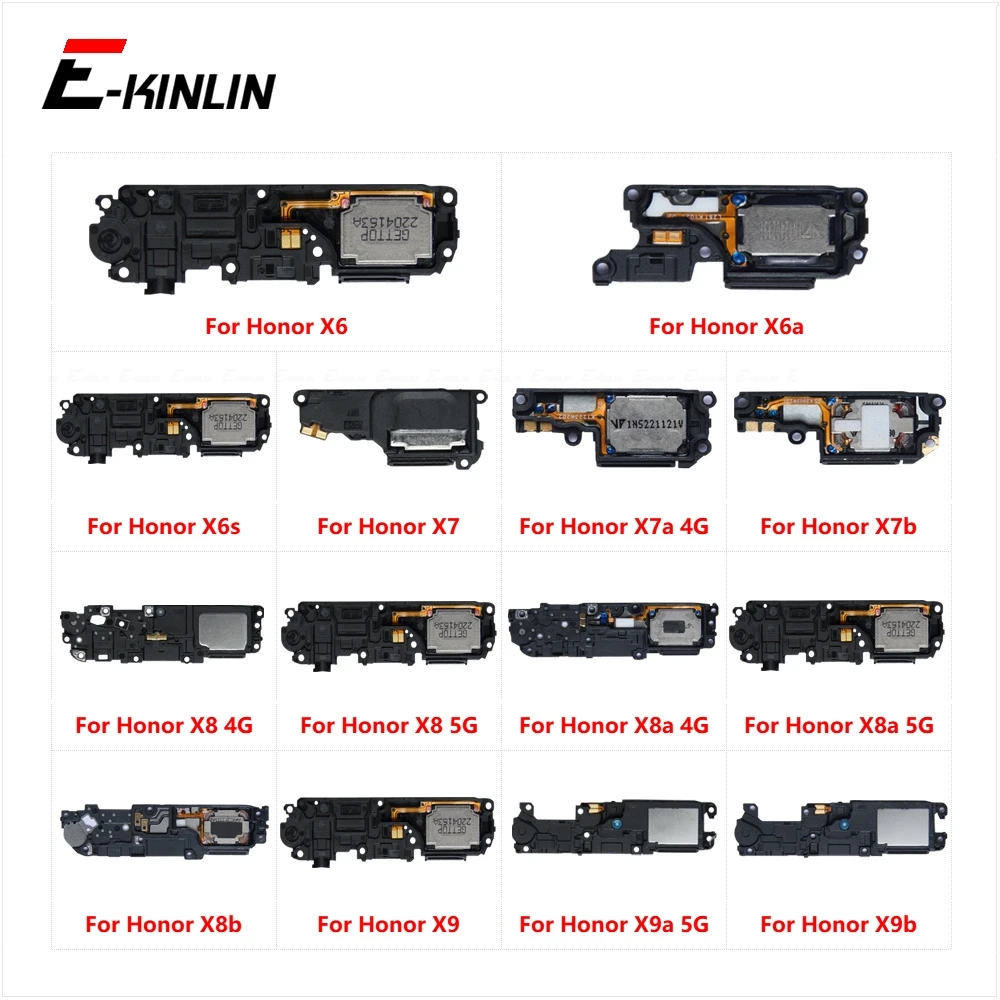 Rear Inner Ringer Buzzer Loud Speaker Loudspeaker Flex Cable For HuaWei Honor X6 X6a X6s X7 X7a X7b X8 X8a X8b X9 X9a X9b 4G 5G