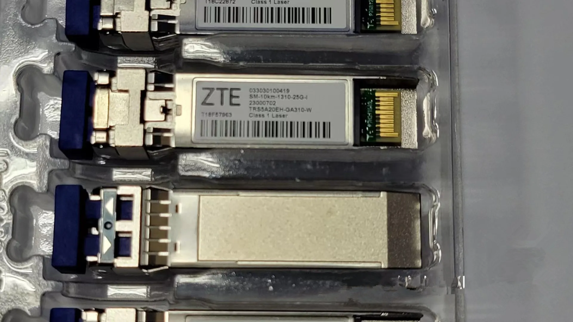 ZTE SFP 25G moduł optyczny światłowodowy 033030100419 SM-10KM-1310NM-25G-I 25GB przełącznik nadawczo-odbiorczy