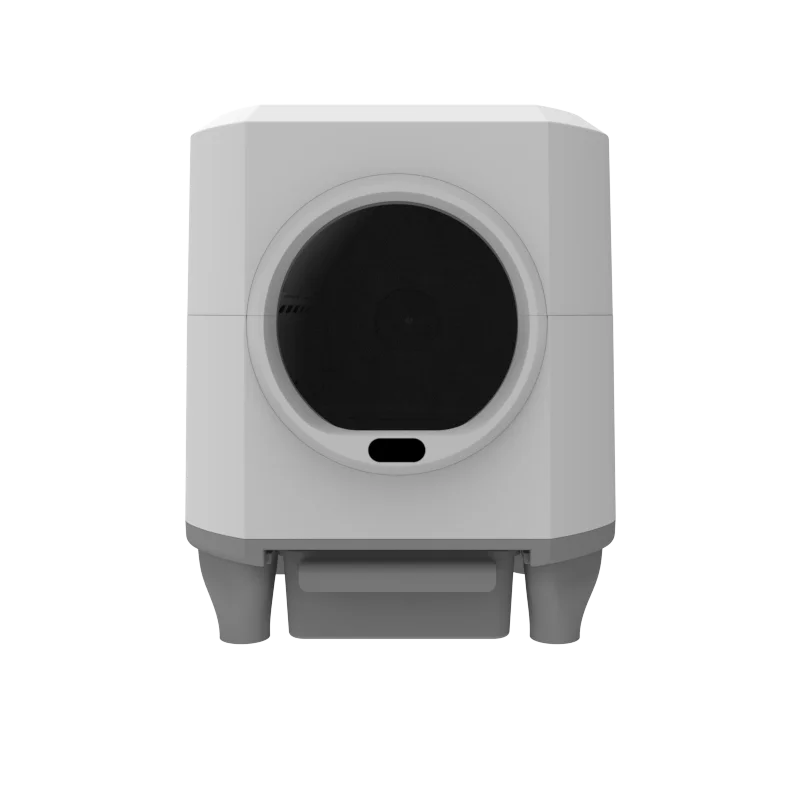 

Самоочищающийся лоток для кошек 90 л, большой емкости, умный автоматический лоток для кошек с управлением через приложение для нескольких кошек