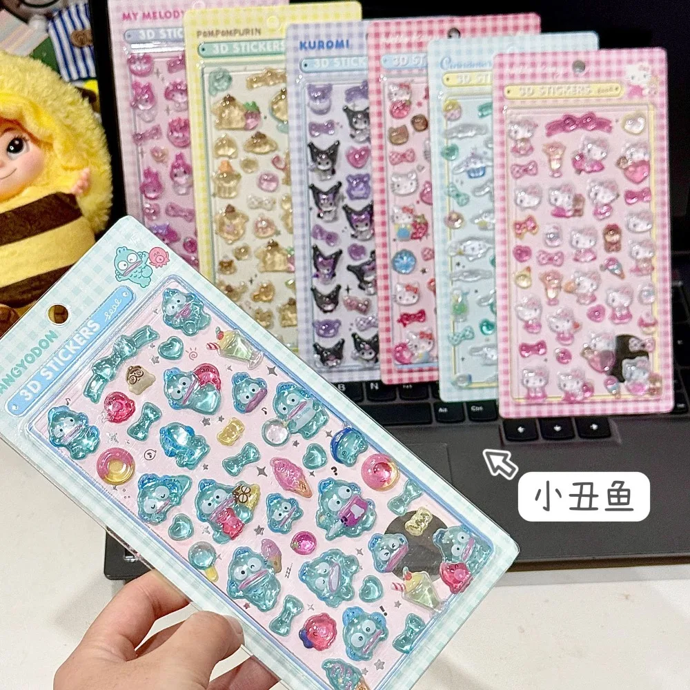 �y�Z�[�����z���킢���n���[�L�e�B�N���~�V�i�����[�� 3D �T�����I�X�e�b�J�[�A�j�������[���[�N���X�^�������X�e�b�J�[�d�b DIY �q���̂�������