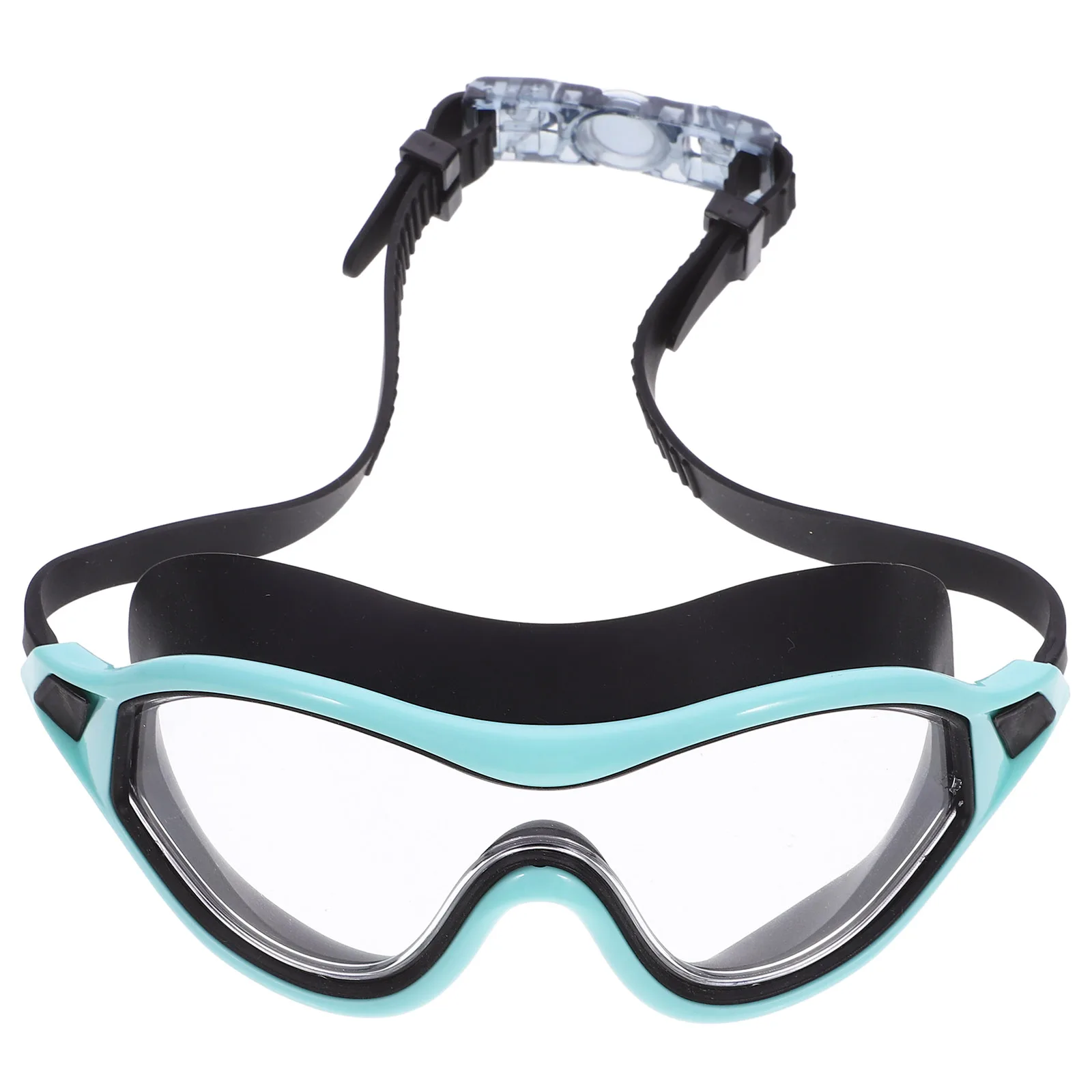 

Waterproof Swim Goggles Soft Sealing Unisex Sports Glasses Blue Black Anti Fog Diving Wide Frame Lightweight Portable