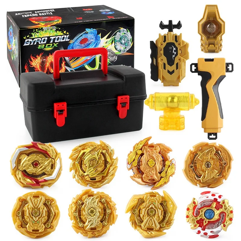 Burst Surge GT Metal Fusion Toy Gyro Launchers Toupie Metal Tops Fafnir Burst Spinning Bey Blades Toys