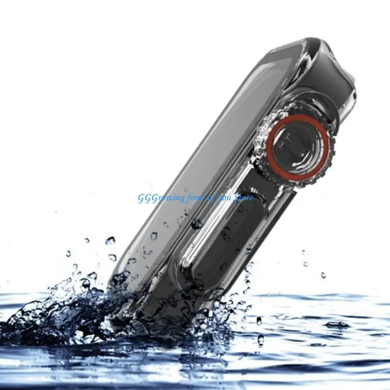 

H9EB Watch Case for Band 9 PC Protector Cover Watch Housing Cover Waterproof
