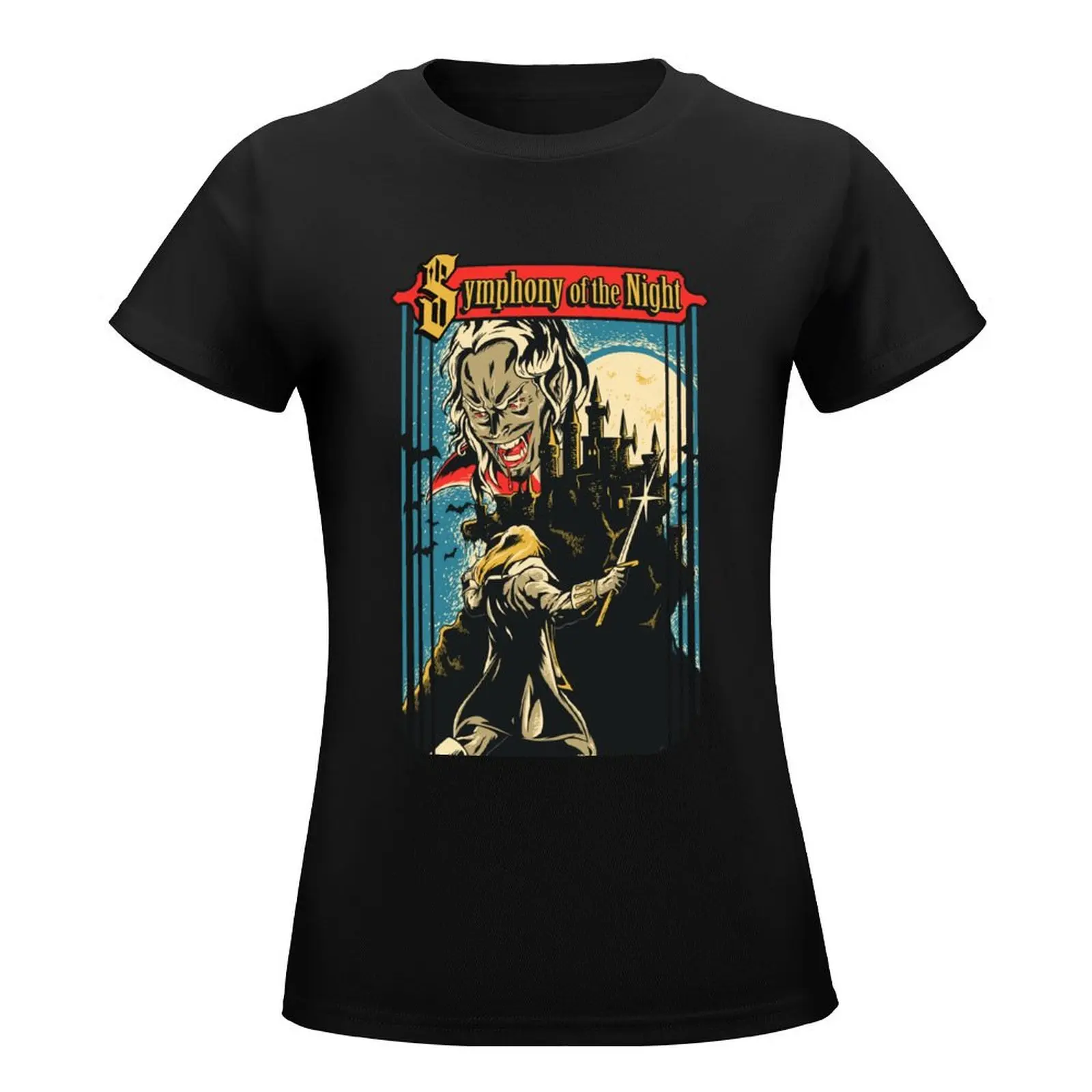 Symphony of the Night T-Shirt cute tops Aesthetic clothing ariat shirts for Women