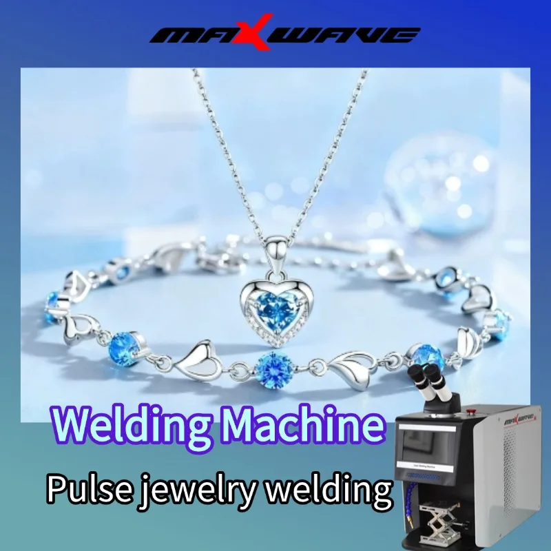 Professional Desktop QCW Pulse Laser Spot Welder for Delicate Watch Straps Bracelets Necklaces and Other Precision Instruments